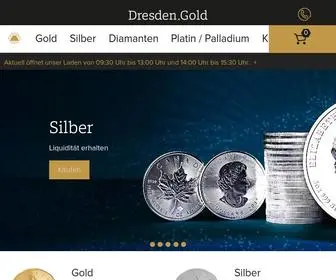 Dresden.gold(Edelmetalle und Diamanten preiswert kaufen) Screenshot