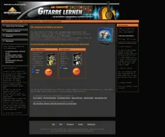 Dresdner-Gitarrenlehrer.de(Gitarre lernen mit unserer Lern) Screenshot