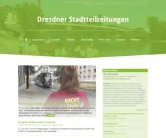 Dresdner-Stadtteilzeitungen.de(DRESDNER STADTTEILZEITUNGEN) Screenshot