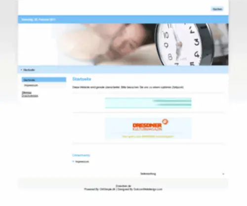 Dresdner.de(Startseite) Screenshot