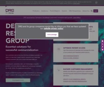 Dresources.com(Decision Resources Group) Screenshot