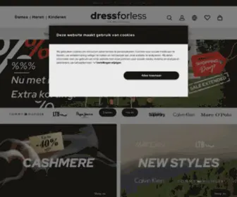 Dress-For-Less.be(DRESS FOR LESS) Screenshot