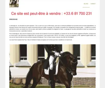 Dressage.fr(Toutes les informations) Screenshot