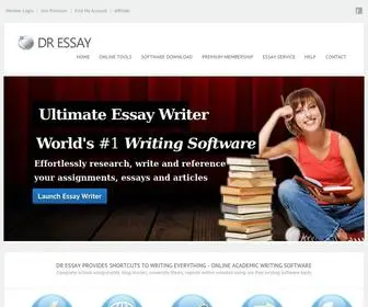 Dressay.com(Writing Software) Screenshot