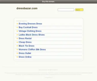 Dressbazar.com(Dressbazar) Screenshot