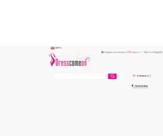 Dresscomeon.co.uk(Buy Prom Dresses UK) Screenshot