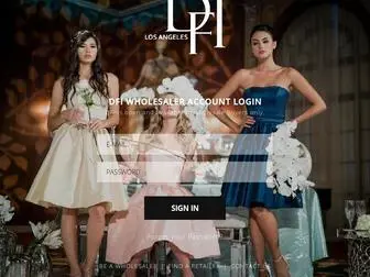 Dressdfi.com(Los Angeles) Screenshot