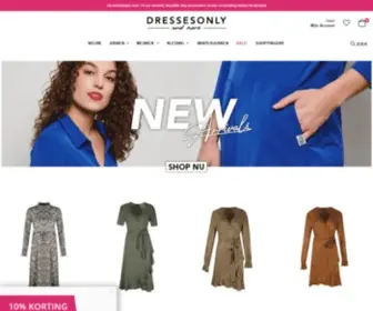 Dressesonly.nl(Shop jouw nieuwe jurk van de mooiste labels) Screenshot