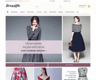 Dressific.com(Buy Cheap Formal Dresses) Screenshot