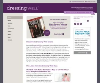 Dressingwell.com(Dressing Well Online) Screenshot
