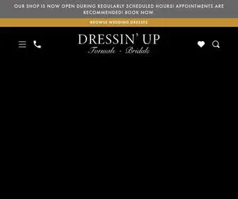 Dressinuptexas.com(Dressin' Up) Screenshot