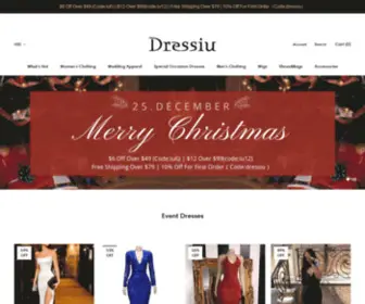 Dressiu.com(Dressiu) Screenshot