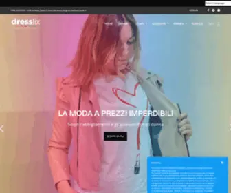 Dresslix.com(Abbigliamento, accessori e scarpe di grandi firme) Screenshot