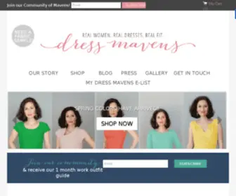 Dressmavens.com(Forsale Lander) Screenshot