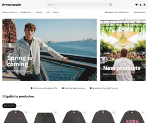 Dressnocode.com(Online fashion boutique since 2007) Screenshot