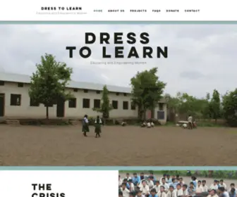 Dresstolearn.org(Dress To Learn) Screenshot