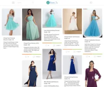 Dressty.com(Short White Lace Dress) Screenshot