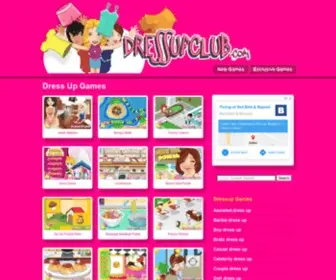 Dressupclub.com(Girl games) Screenshot