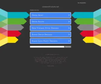 Dresswithstyle.net(This domain may be for sale) Screenshot