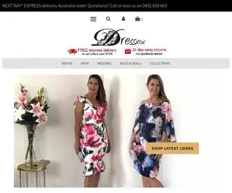 DressXox.com.au(Event Dresses for Sale Online) Screenshot