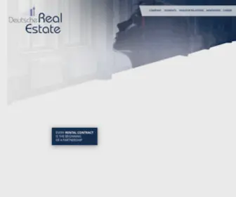 Drestate.de(Deutsche Real Estate AG) Screenshot