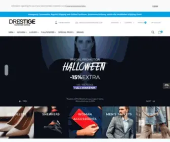 Drestige.com(Magento) Screenshot