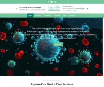 Drestrabillo.com(Estrabillo Dental Group) Screenshot