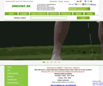 Dreviny.sk(ABIES) Screenshot