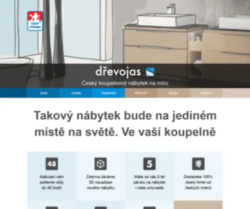 Drevojasnamiru.cz(Dřevojas) Screenshot