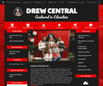 Drewcentral.org(Drew Central School District) Screenshot