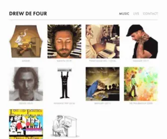 Drewdefour.com(Drew De Four) Screenshot