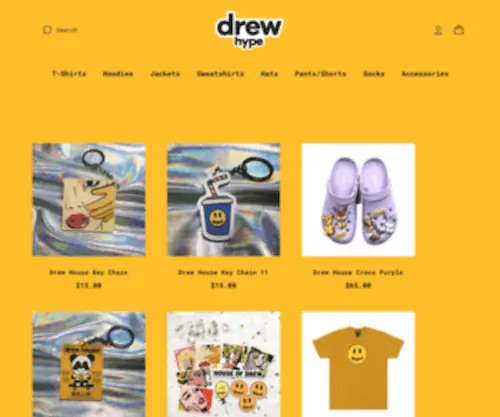 Drewhype.com(Drew Hype (Drew House)) Screenshot