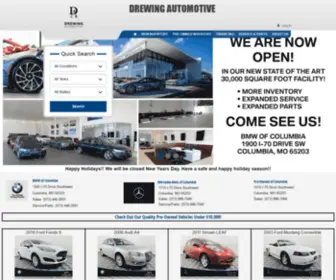 Drewingauto.com(Drewing Automotive) Screenshot