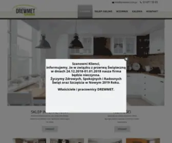 Drewmet.com.pl(Producent mebli drewnianych) Screenshot
