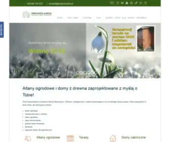 Drewnolandia.pl(Altany Ogrodowe) Screenshot