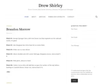 Drewshirley.com(Texas Creative Real Estate Attorney) Screenshot