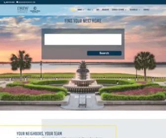 Drewsineath.com(Goose Creek Real Estate Agents) Screenshot