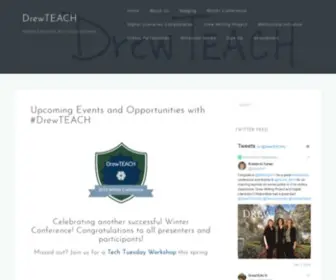 Drewteach.org(Drewteach) Screenshot