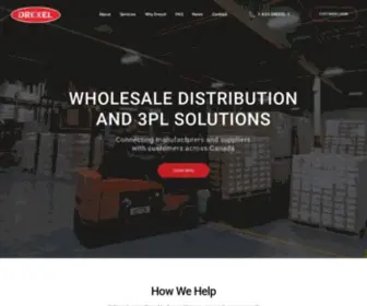 Drexel.ca(Drexel Industries) Screenshot