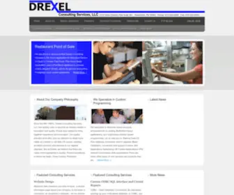DrexelmGT.com(Point-of-Sale touch screen software for restaurants) Screenshot