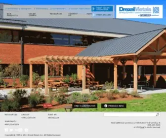 Drexmet.com(Drexel Metals) Screenshot