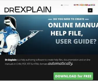 Drexplain.com(Dr.Explain) Screenshot