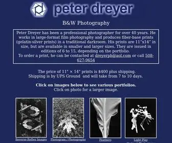 Dreyerphoto.com(Peter Dreyer Photography) Screenshot