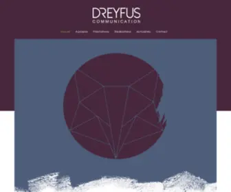Dreyfuscommunication.ch(Agence de communication) Screenshot
