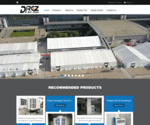 Drez-Aircon.com(Drez Aircon) Screenshot