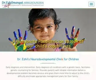 Drezhil.com(Pediatrician Coimbatore) Screenshot