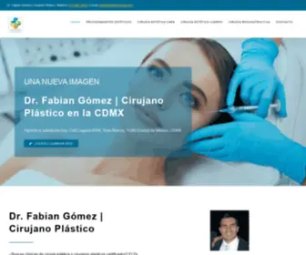 Drfabiangomez.com(Cirujanos plasticos certificados) Screenshot