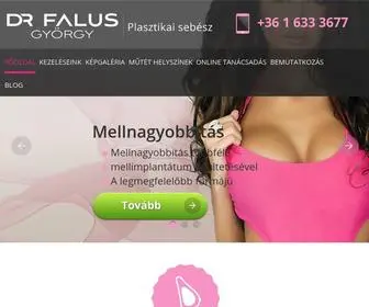 Drfalus.hu(Főoldal) Screenshot