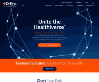 Drfirst.com(With Healthcare Interoperability Solutions) Screenshot