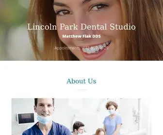 DRflak.com(Lincoln Park Dental Studio) Screenshot